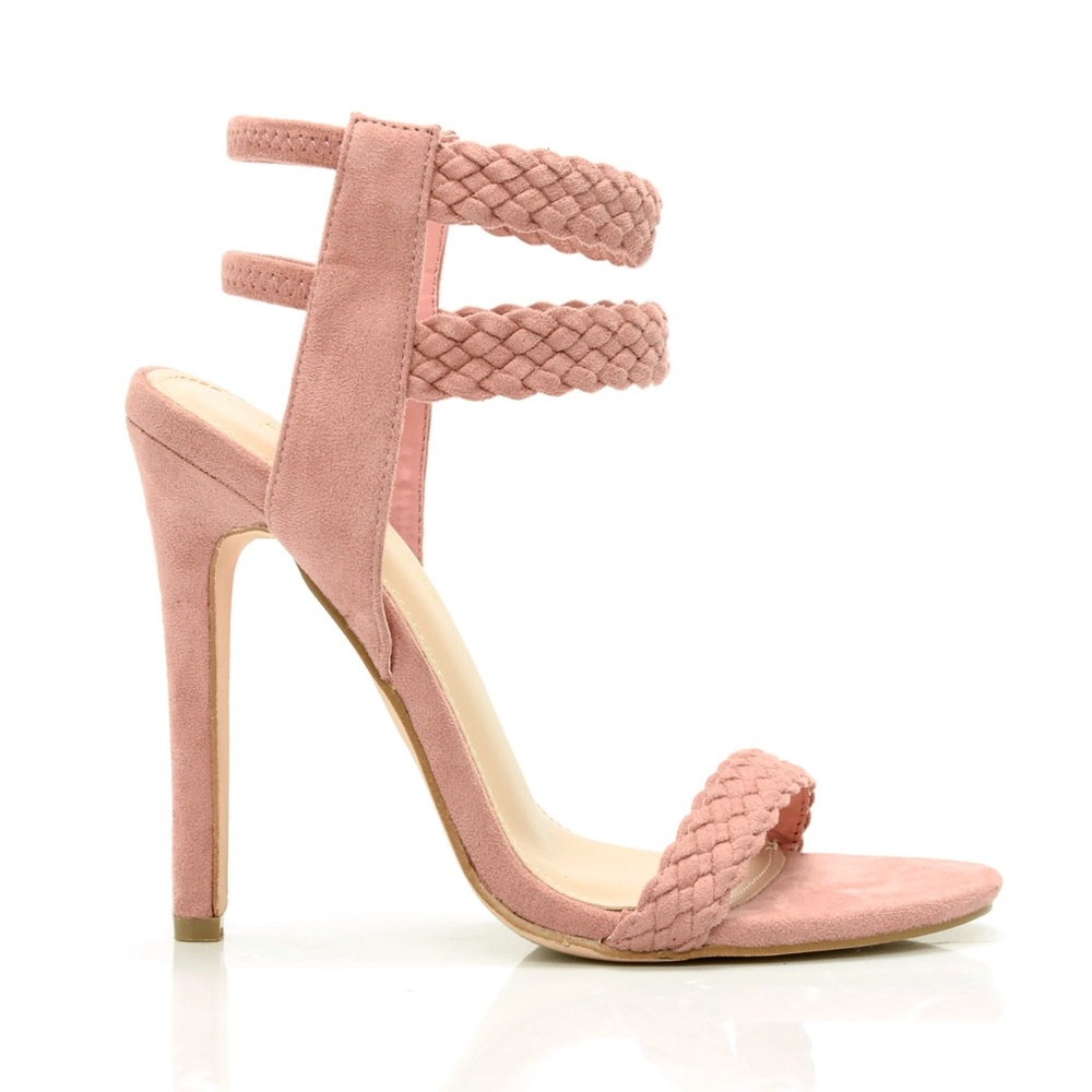 Blush heels